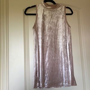 Velvet halter dress!